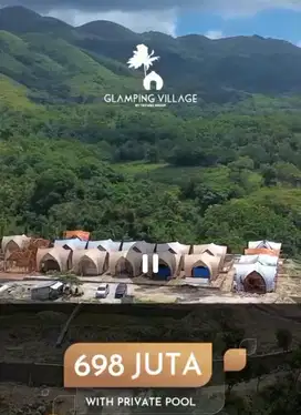 Glamping Villa Nusa Penida Mewah dan harga terjangkau