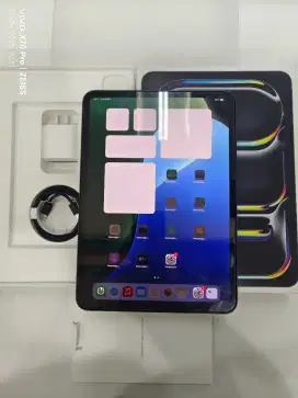 ipad pro M4 11inci 256gb wifi only fullset Original mulus like new
