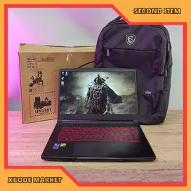 Laptop Gaming MSI Thin GF63 12VE i5 12450H RTX 4050 Vram 6GB 16GB 512G