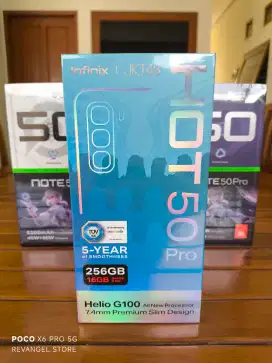 BARU SEGEL! 16GB/256GB INFINIX HOT 50 PRO GARANSI RESMI