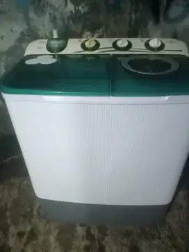 Jual mesin cuci 2 tabung normal semua
