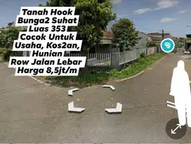 Tanah Poros Bunga Bunga Suhat Bonus Rumah Tua