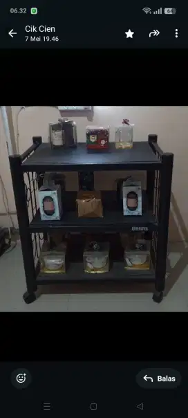 Dijual meja dorong merk master