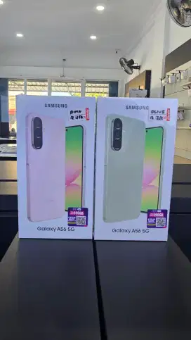 SAMSUNG A56 12/256 NEW SEIN MURAH PROMO CASHBACK ‼️
