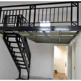 Mezzanine dak besi ruangan
