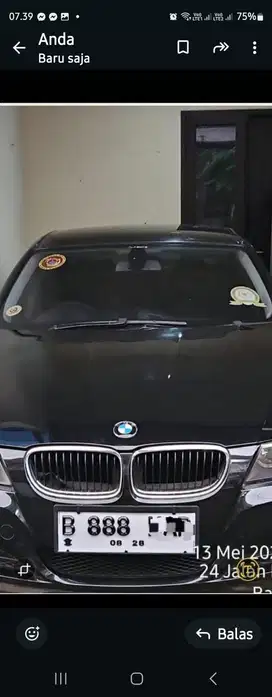 BMW 320i 2009 Bensin