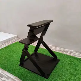 Steering Wheel Stand Kayu Jati Solid