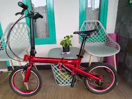 Dijual sepeda lipat 16 fold X element bike