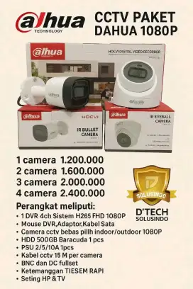 Paket CCTV Dahua