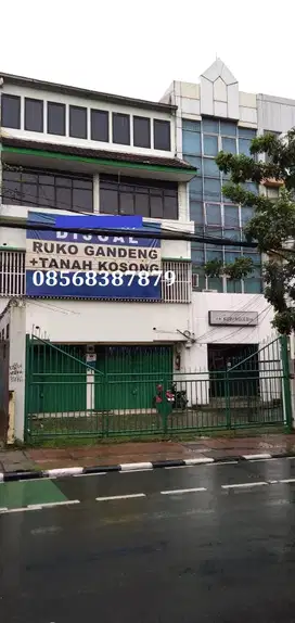 Ruko Cideng (3 ruko) + 1 tanah (ex kantor), jual borongan / satuan