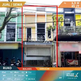 DIJUAL/DISEWAKAN RUKO di Sawojajar, Malang