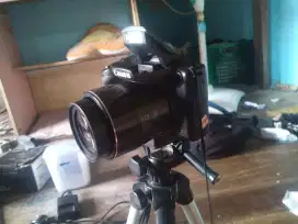 Kamera Canon sx430is pro summer kondisi rusak hasil memutih