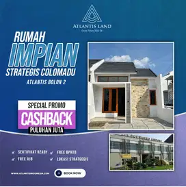 Dijual Rumah Modern di Area AURI Colomadu - Selangkah dari Tol Solo