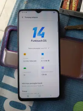 Vivo Y27 Ram 6/128 Hp+casan