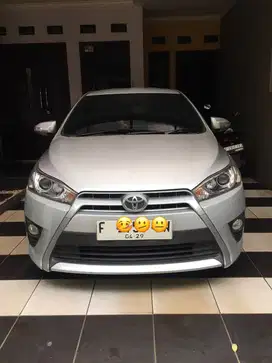 jual cepat Yaris 2014 tipe G manual Silver barang rawatan pribadi