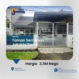 Di Jual Rumah Taman Semanan Indah 8 x 21 SHM Kalideres Jakarta Barat