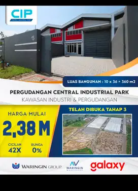GUDANG MURAH SIDOARJO CENTRAL INDUSTRIAL PARK