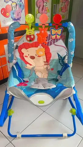Ayunan baby sugar bouncer 10 in 1 premium