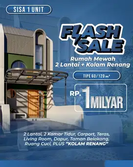 RUMAH VILLA LEMBANG PROMO FLASH SALE SPESIAL MULAI 600 JUTA AN