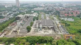 Dijual Gudang luas 8ha di jalan utama ejip Lippo Cikarang