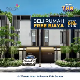 Rumah Besar 2 Lantai Harga 618 Juta All In di kawasan asri Kota Serang