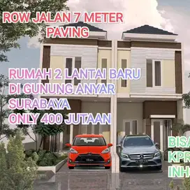 Rumah Baru Siap Huni 2 Lantai Di Gunung Anyar Surabaya