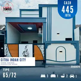 Dijual rumah dicitra indah city bogor rumah semu furnished siap huni