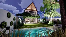 SCENIC VILLA WITH RICE FIELD VIEWS IN KEDUNGU