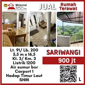 RUMAH BAGUS TERAWAT DI SARIWANGI