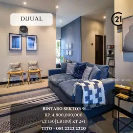 JARANG ADA! Rumah Hommy Siap Untuk Ditempati di Bintaro Sektor 9 15785