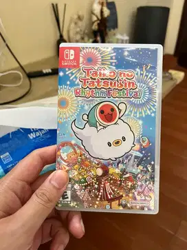 Kaset Game nintendo switch taiko no tatsujin rhytm festival