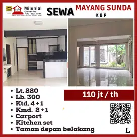 Rumah luas di Mayang Sunda - KBP