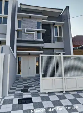 Rumah Minimalis 2 Lantai Daerah Nginden Intan Timur Surabaya Timur