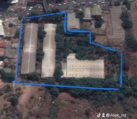 Dijual Tanah Kavling 2,4 Hektar di Jln Raya Besar Serpong Deretan Toto