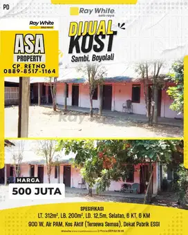 Kost Dijual SAMBI BOYOLALI