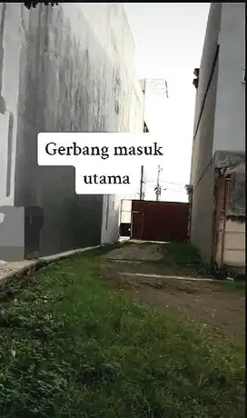 Disewakan tanah ada bangunan dikawasan cipondoh 450 jt/ th