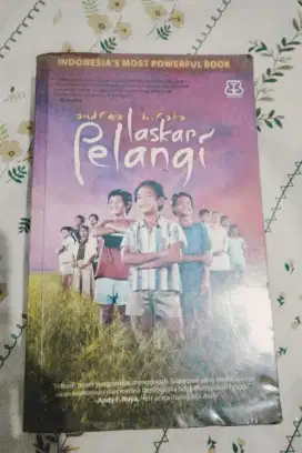 Buku Laskar Pelangi good condition