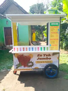 Gerobak container jualan
