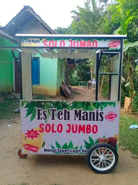 Gerobak minuman es teh