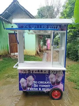 Gerobak container minuman