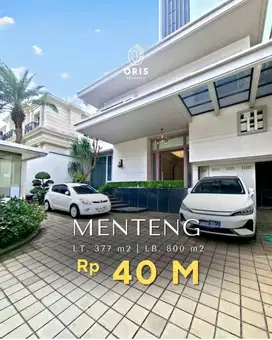 Menteng Area Dekat Ring-1 Modern Luxury House Spec Mewah