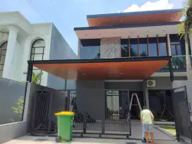 Kanopi plafon PVC atap galvalum pasir