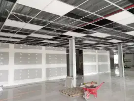 Plafon gypsum dan pvc