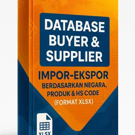 DataBase Buyer & Supplier Ekspor-Impor Berdasarkan Negara, Produk & HS