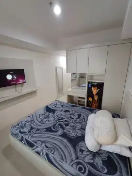 BU Apartemen Paltrow UNDIP full furnish interior design, top view lt12