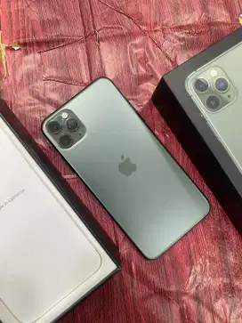 iPhone 11 pm 256gb green inter fullset