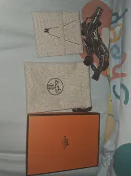 Hermes Mini Pop H Necklace Black