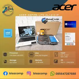 Acer Aspire Lite 14-31P Intel N100 AlderLake ssd 256gb ram 8gb GRS PJG