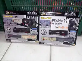 Mainan Anak Kereta Rail King Baterai PROMO!!!