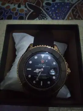 DIMAHAR KAN JAM TANGAN RLX NEW BRAND DM 40 STAINLESS STEEL GREAD AAA+